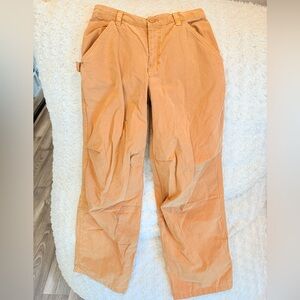 ASOS women’s Orange Cargo Pants size 4